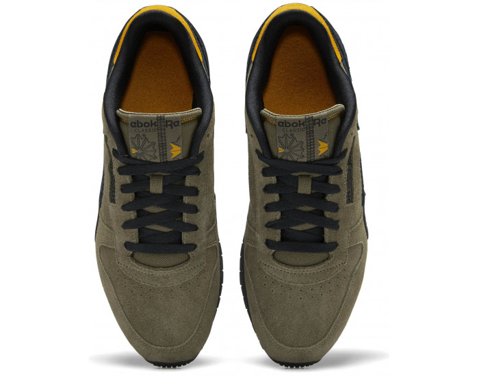 Reebok Classic Leather Black Haki