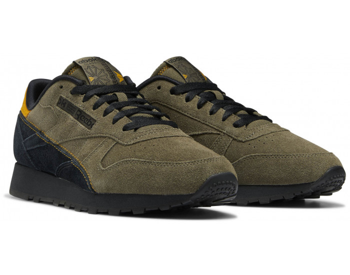 Reebok Classic Leather Black Haki