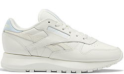 Reebok Classic Leather SP светло-серые с голубым