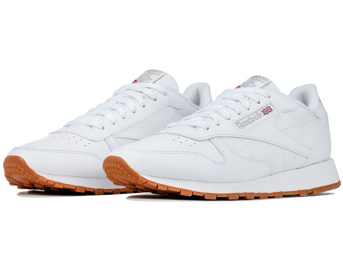 Reebok Classic Leather White Gum Sole