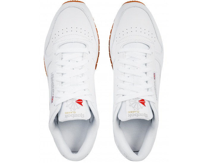 Reebok Classic Leather White Gum Sole