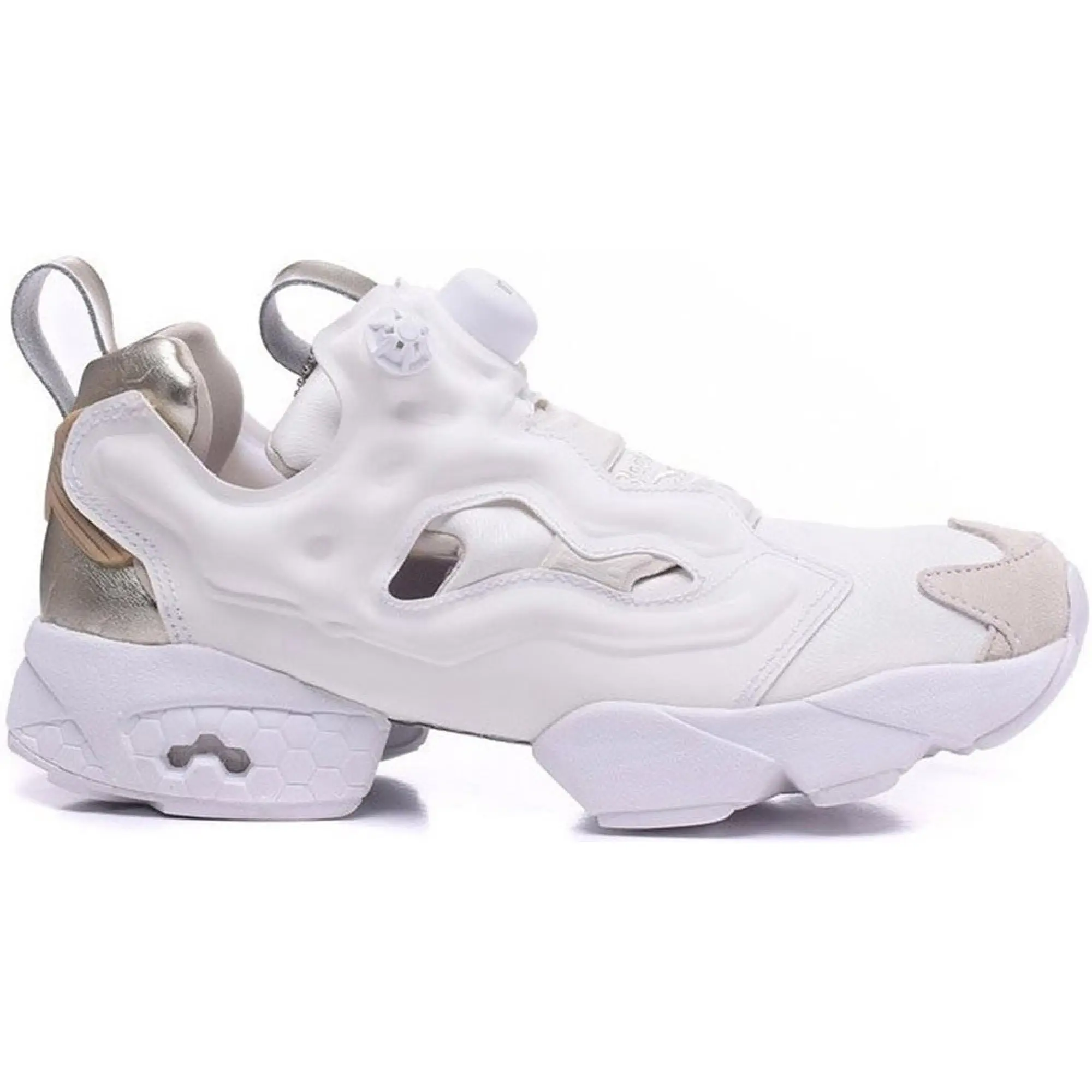 Reebok pump shop fury white