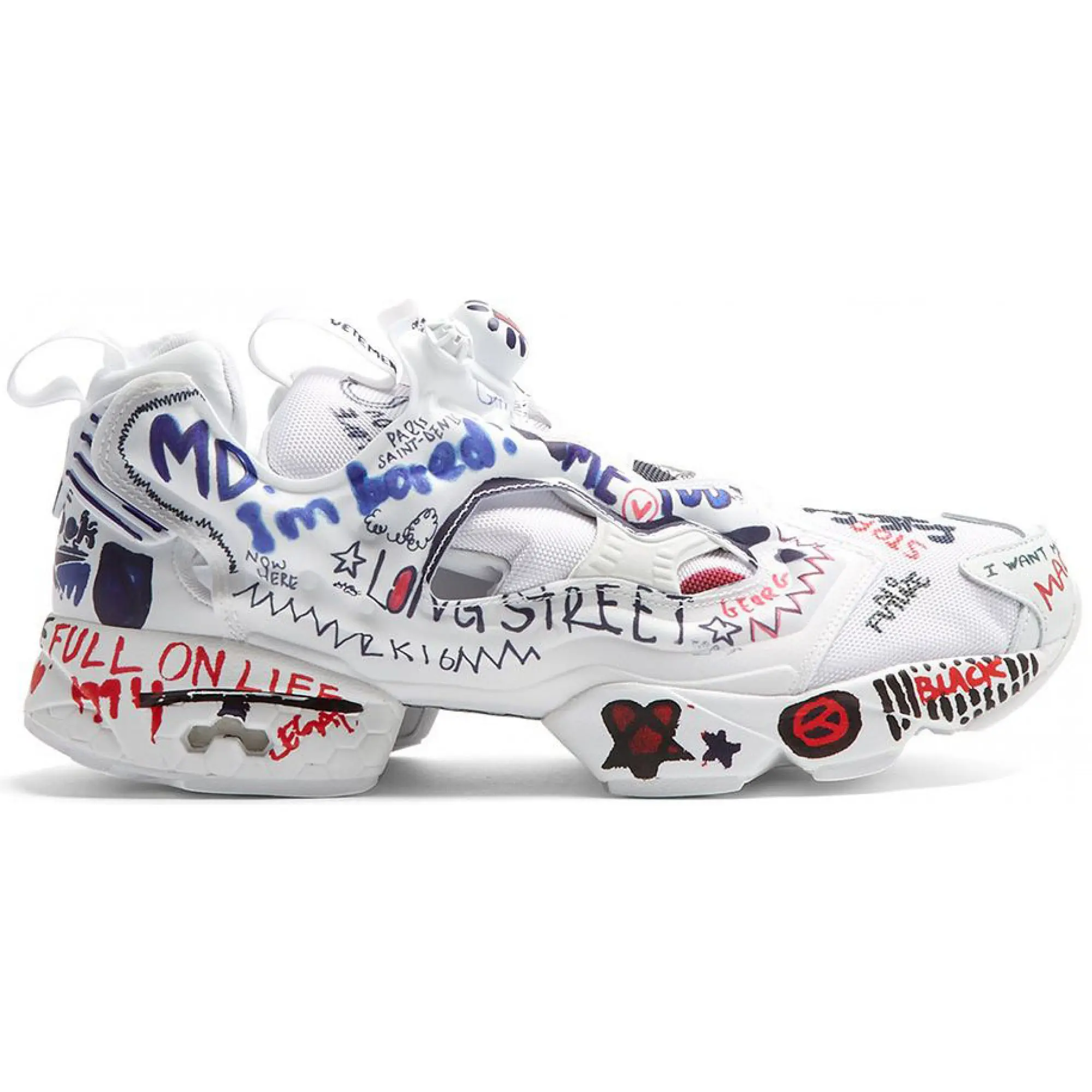 Instapump vetements x reebok sale