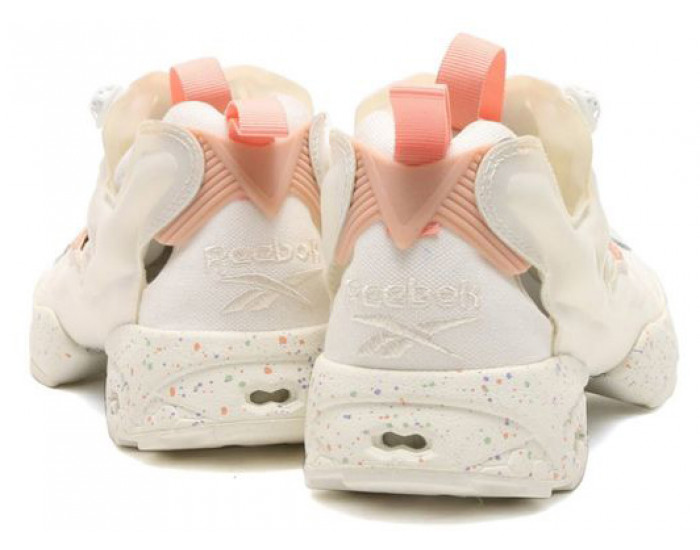 Reebok InstaPump Fury белые с розовым