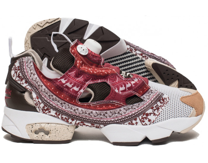 Reebok Instapump Fury OG B White/Dark Brown