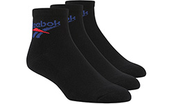 Носки Reebok Classics Lost & Found Socks черные, 3 пары