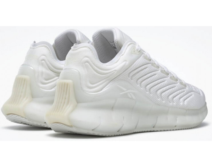 Reebok Zig Kinetica White полностью белые