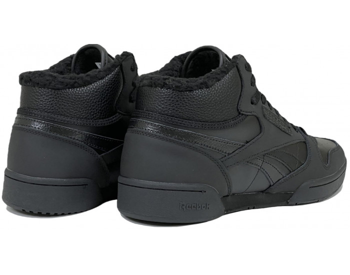 Reebok Classic Exertion Mid Black с мехом