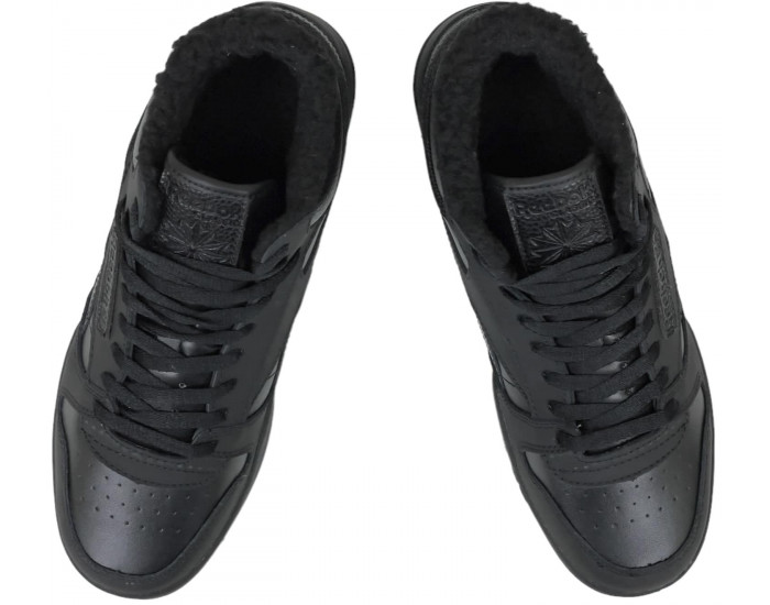 Reebok Classic Exertion Mid Black с мехом